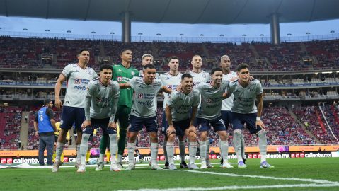 Zapopan, Jalisco, 30 de agosto de 2025. , durante el partido correspondiente a la jornada 7 del torneo Apertura 2025 de la Liga BBVA MX, entre las Chivas Rayadas del Guadalajara y la Máquina Celeste del Cruz Azul, realizado en el estadio Akron. Foto: Imago7/ Hugo Ramírez