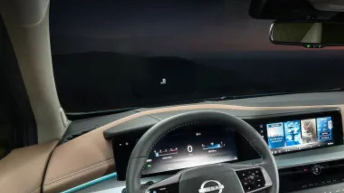 Interior del Nissan Murano 2026