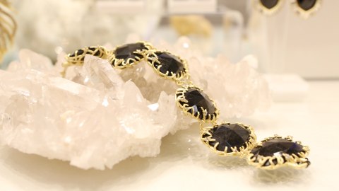 The Kendra Scott Luxe collection of jewelry during the Luxe Party at the Kendra Scott Fashion Island Boutique on Tuesday, November 20, 2013, in Newport Beach, Calif. (Photo by Ryan Miller/Invision/AP)