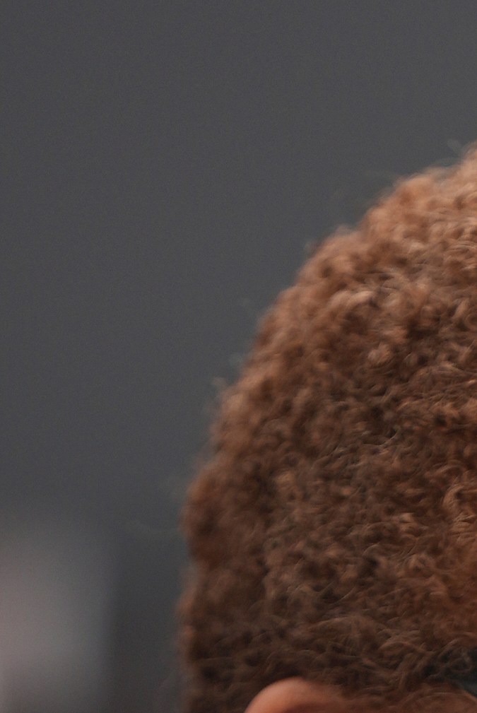 Mayor Karen Bass smiles after endorsing Antonio Villaraigosa for California Governor on Tuesday, Sept. 9, 2025, in Los Angeles. (AP Photo/Damian Dovarganes)