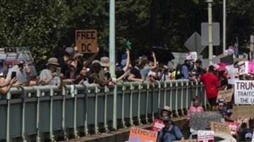 Manifestación celebrada en las calles de Washington