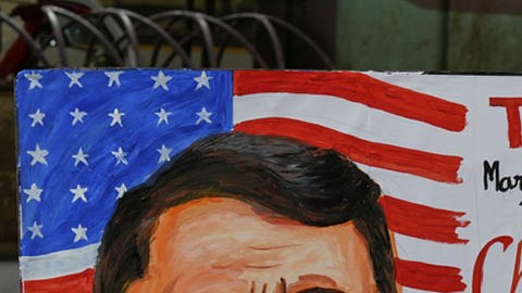 Algunos ciudadanos exhibieron algunas muestras de cariño por Charlie Kirk