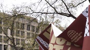 Protesta en contra de Donald Trump