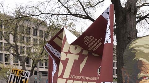 Protesta en contra de Donald Trump