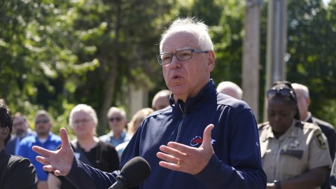 Timothy James Walz, gobernador de Minnesota