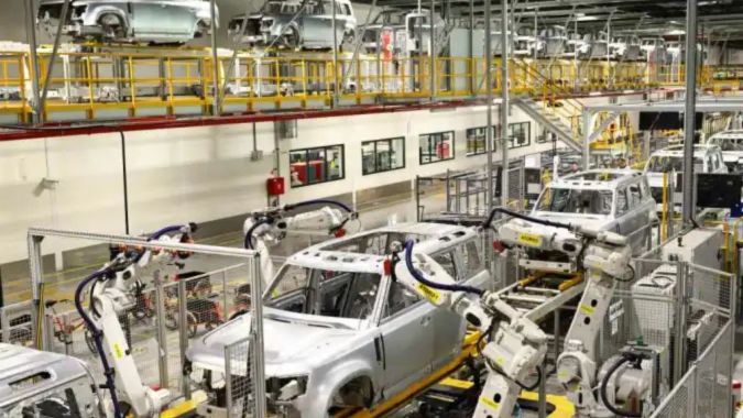 Una fábrica de Jaguar Land Rover