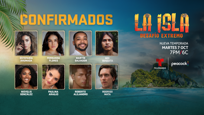 Ellos son los nuevos rostros que se darán a conocer en esta competencia de Telemundo.