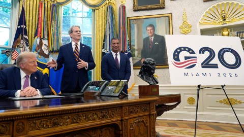 Trump anunció que la próxima Cumbre del G20 se realizará en Florida.