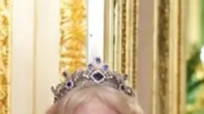 El matrimonio Trump con los reyes este miércoles.