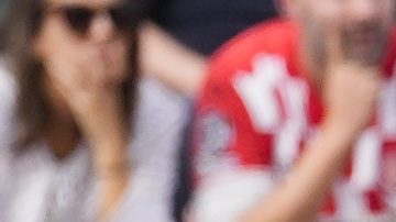 GIRONA (ESPAÑA), 25/10/2025.- El delantero del Oviedo, Salomón Rondón (C) celebra su gol ante el Girona durante el partido de LaLiga disputado en el estadio municipal de Montilivi de Girona este sábado. EFE/David Borrat.