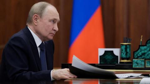 Vladimir Putin, presidente de Rusia, amenazó con una respuesta contundente.
