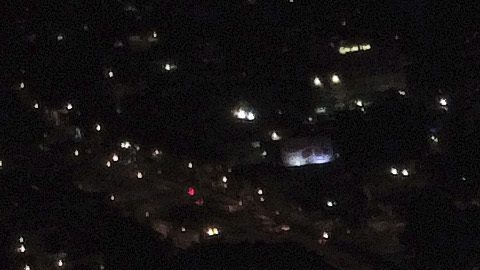 Azteca stadium, seen from above during a Mexican soccer league match between America and Cruz Azul in Mexico City, Sunday, March 15, 2020. The game was played behind closed doors as a precaution against the spread of the new coronavirus. (AP Photo/Eduardo Verdugo)