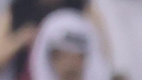 Qatar players celebrate they win against United Arab Emirates after the end of the 2026 World Cup qualifying soccer match between Qatar and United Arab Emirates at the Hamad Bin Jassim Stadium in Doha, Tuesday, Oct. 14, 2025. (AP Photo/Hussein Sayed)