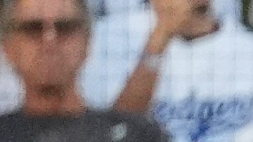 FILE - Los Angeles Dodgers' Shohei Ohtani watches his home run during the first inning against the Milwaukee Brewers in Game 4 in baseball's National League Championship Series, Friday, Oct. 17, 2025, in Los Angeles. (AP Photo/Mark J. Terrill, File)