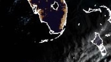 Se muestra el huracán Melissa, el martes 28 de octubre de 2025.