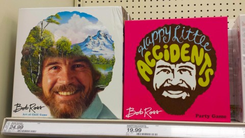Bob Ross, subasta de pinturas