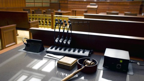 Sala de un tribunal