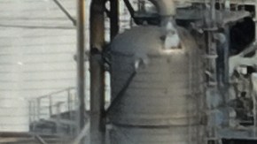 The Chevron refinery in El Segundo, Calif., is seen on Friday, Oct. 3, 2025, after a fire broke out the night prior. (AP Photo/Jae C. Hong)