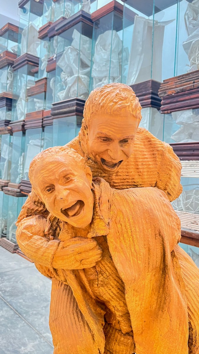 Esculturas Juan Muñoz PLANTA Sorigue arte contemporáneo Lleida