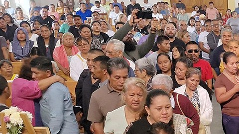 Funeral de sacerdote asesinado