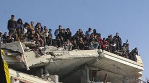 Militantes del grupo islámico Hamás