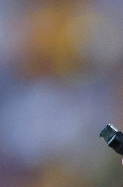 San Nicolás de los Garza, Nuevo León, 12 de abril de 2025. Marco Antonio Ortiz, árbitro central, durante el partido correspondiente a la jornada 15 del torneo Clausura 2025 de la Liga BBVA MX, entre los Tigres de la UANL y los Rayados del Monterrey, realizado en el estadio Universitario. Foto: Imago7/