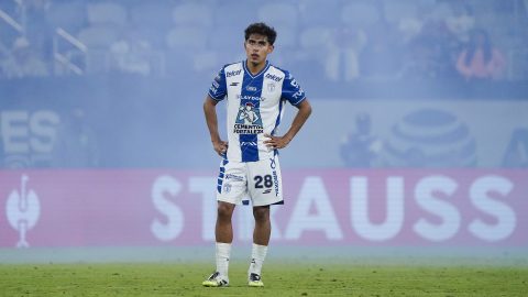 Elías Montiel, jugador de los Tuzos del Pachuca.