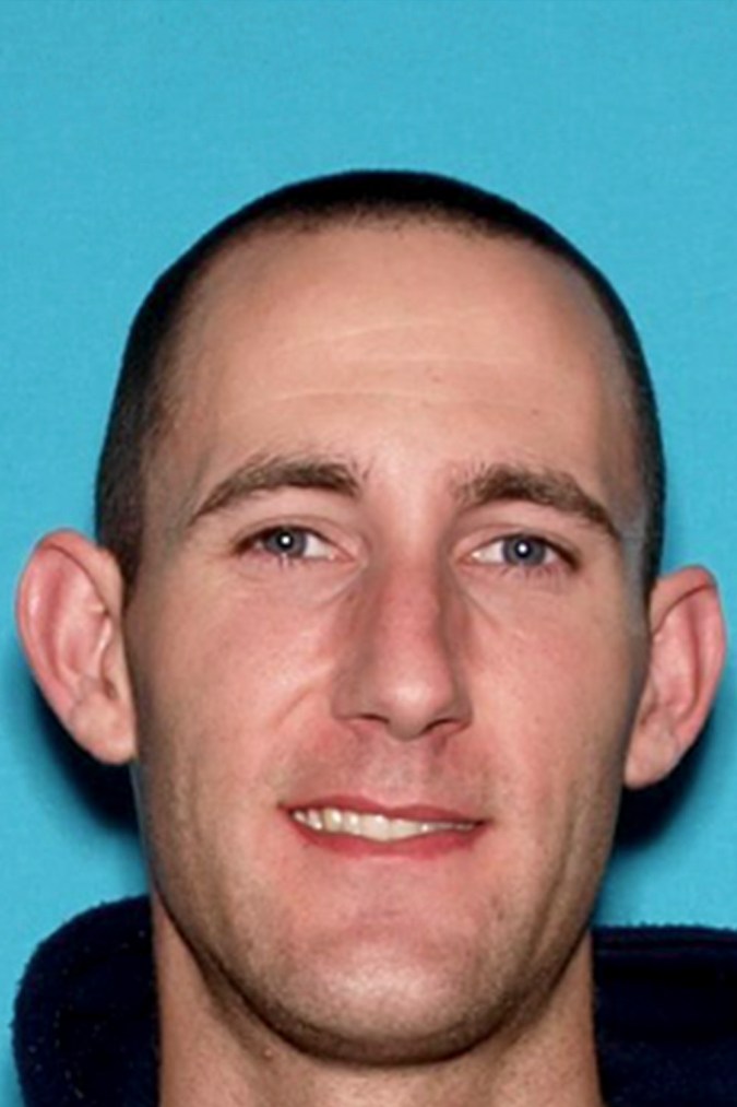 This undated imaged provided by the San Bernardino County Sheriff's Department, shows Justin Wayne Halstenberg, accused of 11 arson-related crimes for starting the Line Fire. (San Bernardino Sheriff's Department via AP)