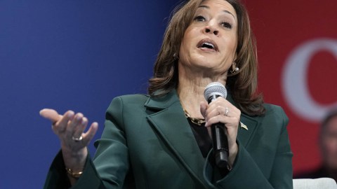 Kamala Harris, exvicepresidenta estadounidense