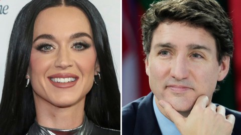 Katy Perry y Justin Trudeau fueron captados besándose apasionadamente en un yate