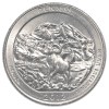 Moneda del parque Denali, en Alaska
