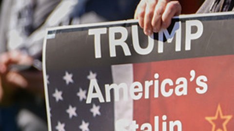 Protestas en contra del presidente Donald Trump