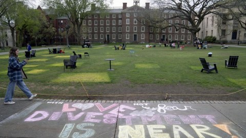 Campus de la Universidad Brown, en Providence, Rhode Island