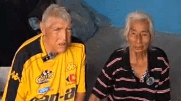 Hilario Reynosa y Elodia Reyes sobrevivieron a las inundaciones en Veracruz.