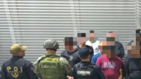 Detuvieron a 38 hombres, uno de ellos originario de Estados Unidos.