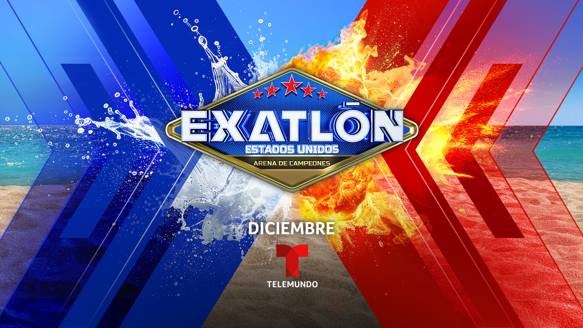Todo listo para "Exatlón" con las arenas de campeones.
