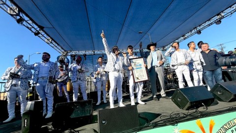 La Original Banda El Limón cumplió 60 años y fue reconocida por el Distrito 9 en el evento.
