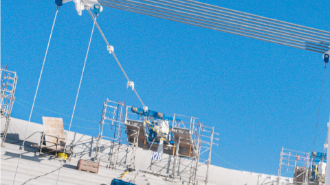 Lionel Messi renovó contrato con la postal de cómo va el estadio del Miami Freedom Park de fondo.