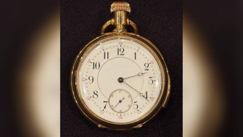 El reloj de un pasajero del Titanic alcanza el precio récord de US$2,33 millones en subasta