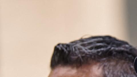 Gustavo Petro, presidente de Colombia (der).