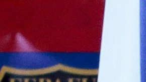 FILE - Panamanian Soccer Federation President Manuel Arias, left, stands with new coach Americo Gallego, during Gallego's media presentation, in Panama City, Aug. 6, 2019. (AP Photo/Eric Batista, File)