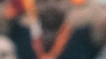 Galatasaray's Leroy Sane, front, duels for the ball with Glimt's Fredrik Andre Bjorkan during the Champions League opening phase soccer match between Galatasaray and Bodo Glimt, in Istanbul, Turkey, Wednesday, Oct. 22, 2025. (AP Photo/Khalil Hamra)