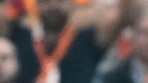 Galatasaray's Leroy Sane, front, duels for the ball with Glimt's Fredrik Andre Bjorkan during the Champions League opening phase soccer match between Galatasaray and Bodo Glimt, in Istanbul, Turkey, Wednesday, Oct. 22, 2025. (AP Photo/Khalil Hamra)