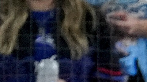 Toronto Blue Jays' Andrés Giménez reacts after being hit with a pitch by Los Angeles Dodgers' pitcher Justin Wrobleski (70) during the fourth inning in Game 7 of baseball's World Series, Saturday, Nov. 1, 2025, in Toronto. (AP Photo/Ashley Landis)