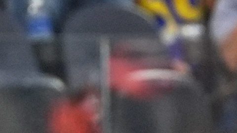 Los Angeles Rams tight end Tyler Higbee (89) celebrates his touchdown in the first half of an NFL football game against the New Orleans Saints Sunday, Nov. 2, 2025, in Inglewood, Calif. (AP Photo/Gregory Bull)