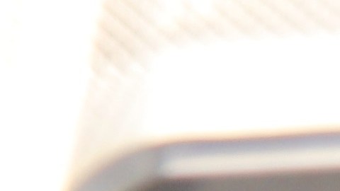 Clarissa Cordova con un café de mazapán.