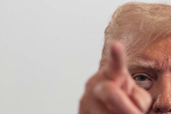 Donald Trump, presidente estadounidense