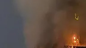 Incendio en Hong Kong