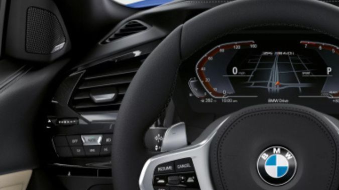 Interior del BMW Z4 M40i