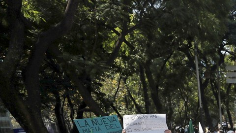 Nueva marcha de la Generación Z en Ciudad de México se realizó sin incidentes y con escasa participación